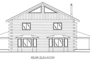 Log Style House Plan - 3 Beds 3 Baths 2783 Sq/Ft Plan #117-407 