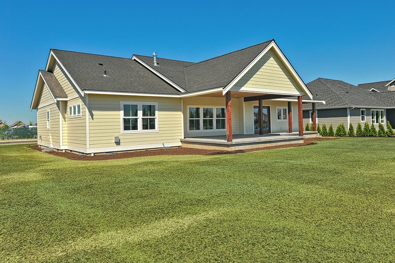 Dream House Plan - Exterior - Other Elevation for Southern House Plan #1070-8 - 3 bed, 2 bath