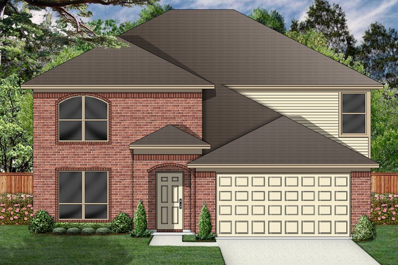 Home Plan - Traditional Exterior - Front Elevation Plan #84-400