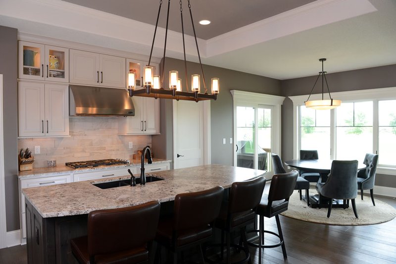 Home Plan - Interior - Kitchen 1 for European House Plan #20-2070 - 2 bed, 3.5 bath