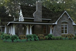 Exterior - Other Elevation 1 for Craftsman House Plan #120-181 - 3 bed, 3 bath