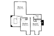 Country Style House Plan - 3 Beds 3 Baths 2686 Sq/Ft Plan #120-112 