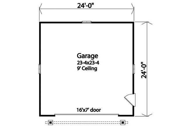 Country Floor Plan - Main Floor Plan #22-601