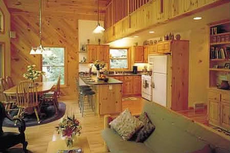 Home Plan - Photo 2 for Cottage House Plan #320-413 - 3 bed, 2 bath