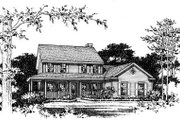 Country Style House Plan - 4 Beds 3.5 Baths 2440 Sq/Ft Plan #22-515 