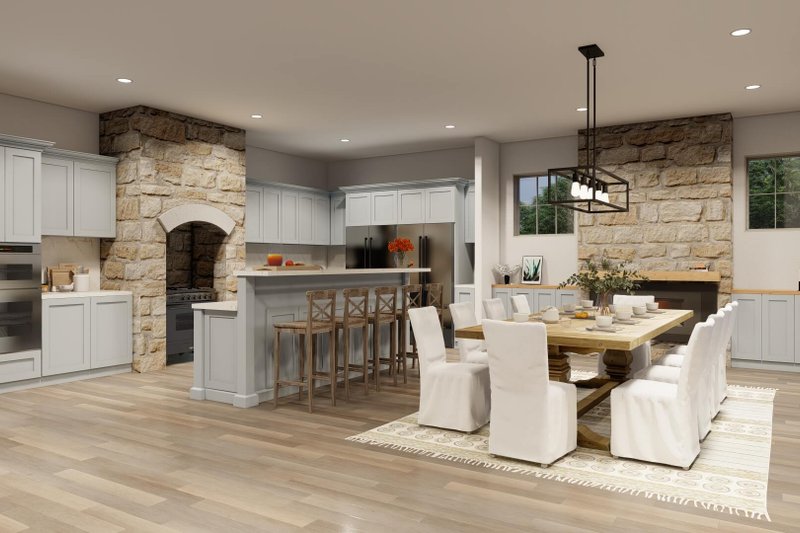 Dream House Plan - Interior - Kitchen 4 for Farmhouse House Plan #923-377 - 4 bed, 3.5 bath