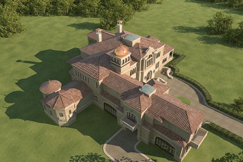 Home Plan - Photo for European House Plan #119-303 - 5 bed, 5 bath