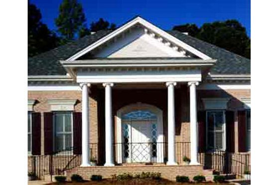 Exterior - Other Elevation 1 for Colonial House Plan #429-5 - 3 bed, 2.5 bath
