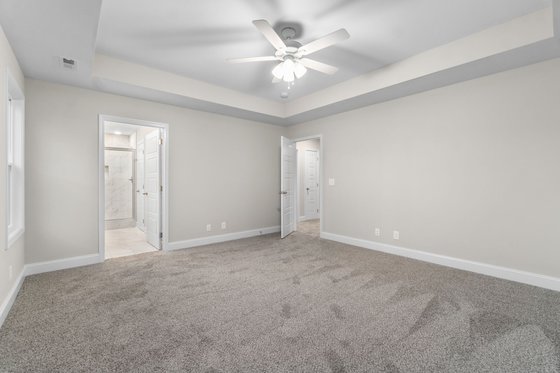 Interior - Master Bedroom 1 for Traditional House Plan #20-2432 - 4 bed, 2.5 bath