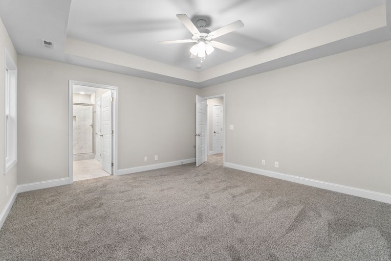 Architectural House Design - Interior - Master Bedroom 1 for Traditional House Plan #20-2432 - 4 bed, 2.5 bath