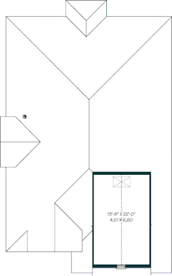 Cottage Floor Plan - Other Floor Plan #23-2214