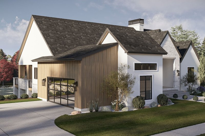 Home Plan - Exterior - Other Elevation for Beach House Plan #455-820 - 2 bed, 2.5 bath