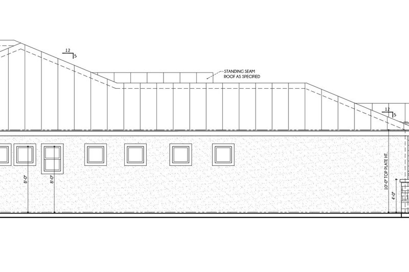House Design - Exterior - Other Elevation for Contemporary House Plan #1110-26 - 3 bed, 2.5 bath