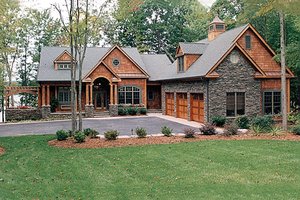 Craftsman Exterior - Front Elevation Plan #453-22