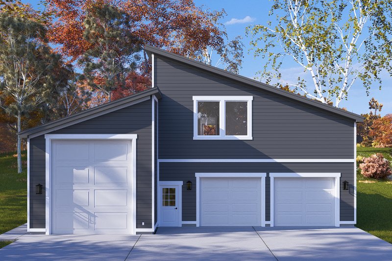 Architectural House Design - Modern Exterior - Front Elevation Plan #1060-329