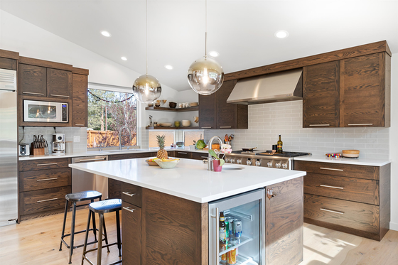 Interior - Kitchen for Modern House Plan #1099-12 - 3 bed, 3 bath