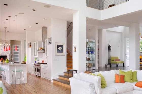 Interior - Family Room 1 for Modern House Plan #48-468 - 4 bed, 5.5 bath