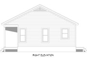 Traditional Style House Plan - 1 Beds 1 Baths 728 Sq/Ft Plan #932-481 
