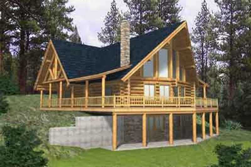 Traditional Style House Plan - 3 Beds 3 Baths 3805 Sq/Ft Plan #117-315
