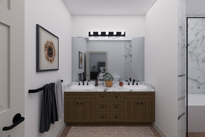 Dream House Plan - Interior - Master Bathroom for Ranch House Plan #1060-287 - 3 bed, 2 bath