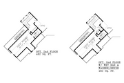 Craftsman Style House Plan - 3 Beds 2.5 Baths 2611 Sq/Ft Plan #54-511 