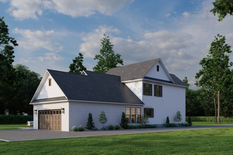 House Plan Design - Exterior - Other Elevation 3 for Farmhouse House Plan #17-286 - 4 bed, 2.5 bath