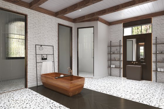 Interior - Bathroom for Craftsman House Plan #54-434 - 3 bed, 3.5 bath