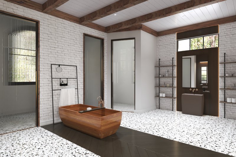 House Plan Design - Interior - Bathroom for Craftsman House Plan #54-434 - 3 bed, 3.5 bath