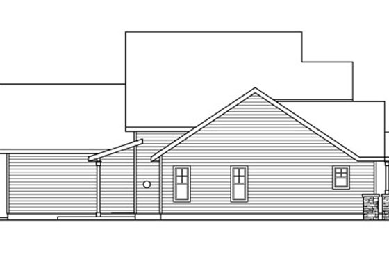 Exterior - Other Elevation for Traditional House Plan #124-596 - 3 bed, 2.5 bath