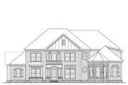 Traditional Style House Plan - 4 Beds 4.5 Baths 4226 Sq/Ft Plan #419-296 
