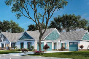 Exterior - Other Elevation 4 for Traditional House Plan #923-212 - 4 bed, 4 bath