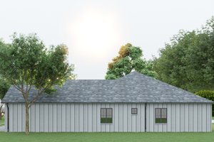 Exterior - Other Elevation for Ranch House Plan #1112-7 - 4 bed, 3 bath