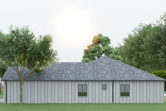 Exterior - Other Elevation for Ranch House Plan #1112-7 - 4 bed, 3 bath