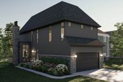 European Style House Plan - 3 Beds 3.5 Baths 2301 Sq/Ft Plan #455-588 