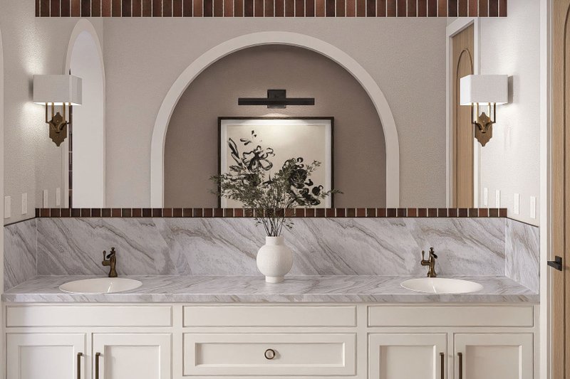 Dream House Plan - Interior - Master Bathroom for Cottage House Plan #455-696 - 3 bed, 4 bath