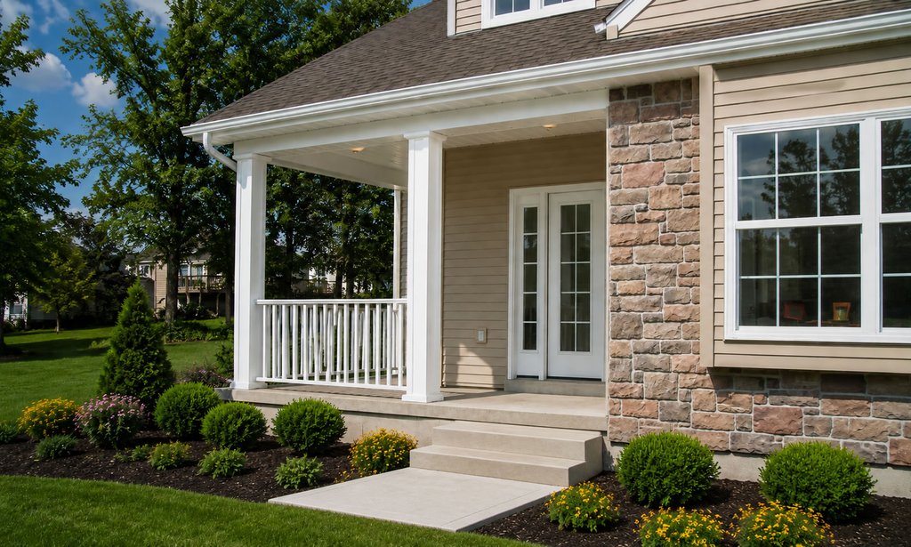 Exterior - Front Elevation 5 for Craftsman House Plan #20-2220 - 3 bed, 2.5 bath