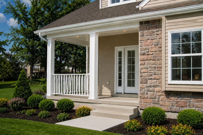 Architectural House Design - Exterior - Front Elevation 5 for Craftsman House Plan #20-2220 - 3 bed, 2.5 bath