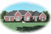 Traditional Style House Plan - 3 Beds 3.5 Baths 3046 Sq/Ft Plan #81-405 