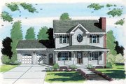 Victorian Style House Plan - 3 Beds 2.5 Baths 1822 Sq/Ft Plan #312-612 