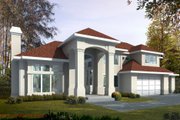 European Style House Plan - 4 Beds 2.5 Baths 3738 Sq/Ft Plan #96-209 