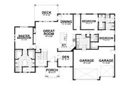 Prairie Style House Plan - 3 Beds 2.5 Baths 2304 Sq/Ft Plan #112-216 