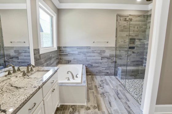 Interior - Master Bathroom for European House Plan #1081-36 - 4 bed, 4.5 bath