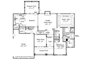 Craftsman Style House Plan - 4 Beds 3 Baths 2644 Sq/Ft Plan #927-25 