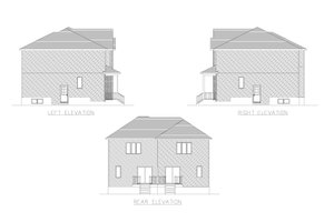 Exterior - Other Elevation House Plan #138-365 - 3 bed, 1.5 bath