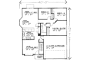 Traditional Style House Plan - 6 Beds 2 Baths 2422 Sq/Ft Plan #308-135 
