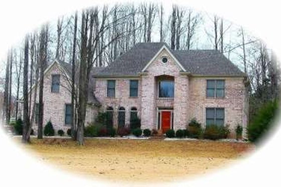 Exterior - Front Elevation for European House Plan #81-1053 - 4 bed, 3.5 bath