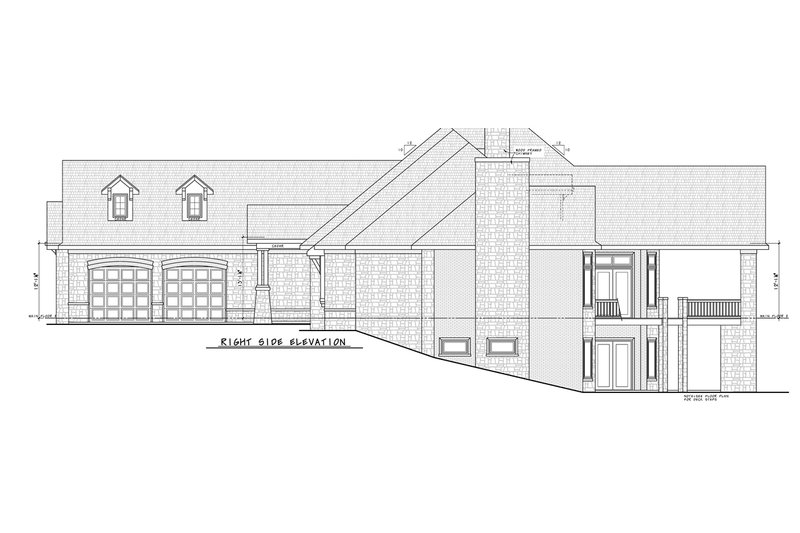 Dream House Plan - Exterior - Front Elevation 3 for Craftsman House Plan #20-2538 - 4 bed, 4.5 bath