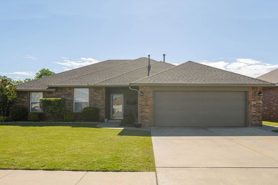 Exterior - Front Elevation for Traditional House Plan #65-111 - 4 bed, 2 bath