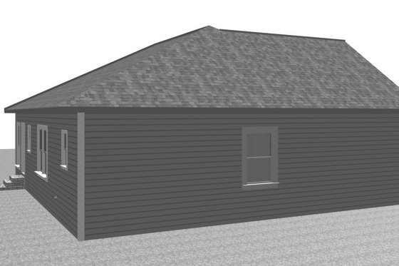 Exterior - Other Elevation for Craftsman House Plan #44-180 - 4 bed, 2 bath