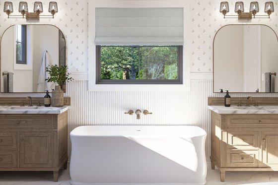 Interior - Master Bathroom for Farmhouse House Plan #455-735 - 3 bed, 2.5 bath